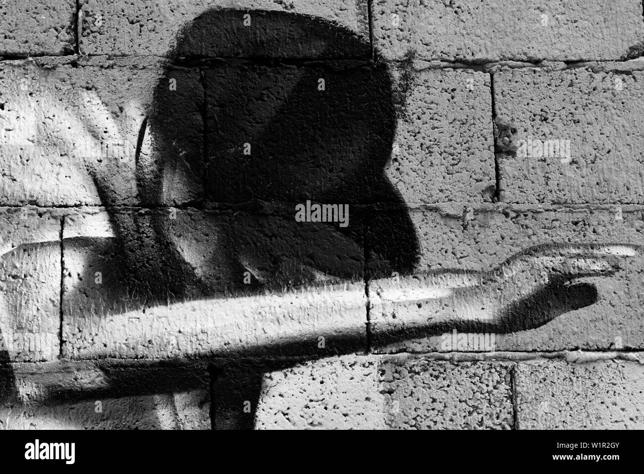 Si inchinano a curtsey Foto Stock