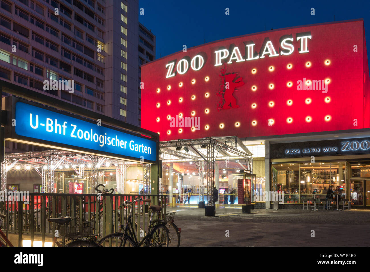 Zoo Palast, Berlinale Berlino, Germania Foto Stock