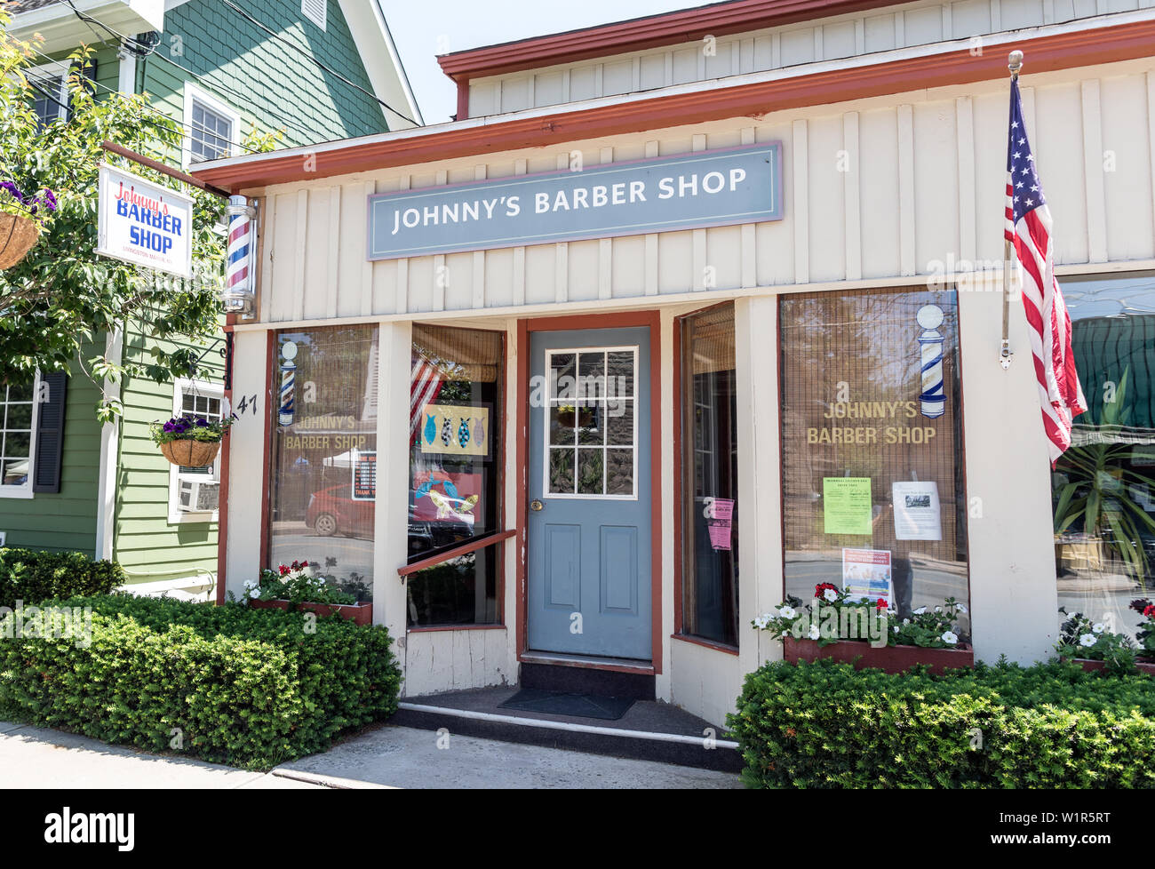 Barbieri Shop in Livingston Manor nello Stato di New York New York Foto Stock