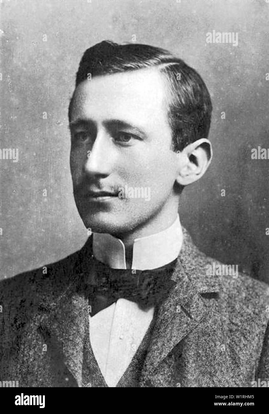 GUGLIELMO MARCONI (1874-1937) inventore italiano e autoradio Pioneer Foto Stock