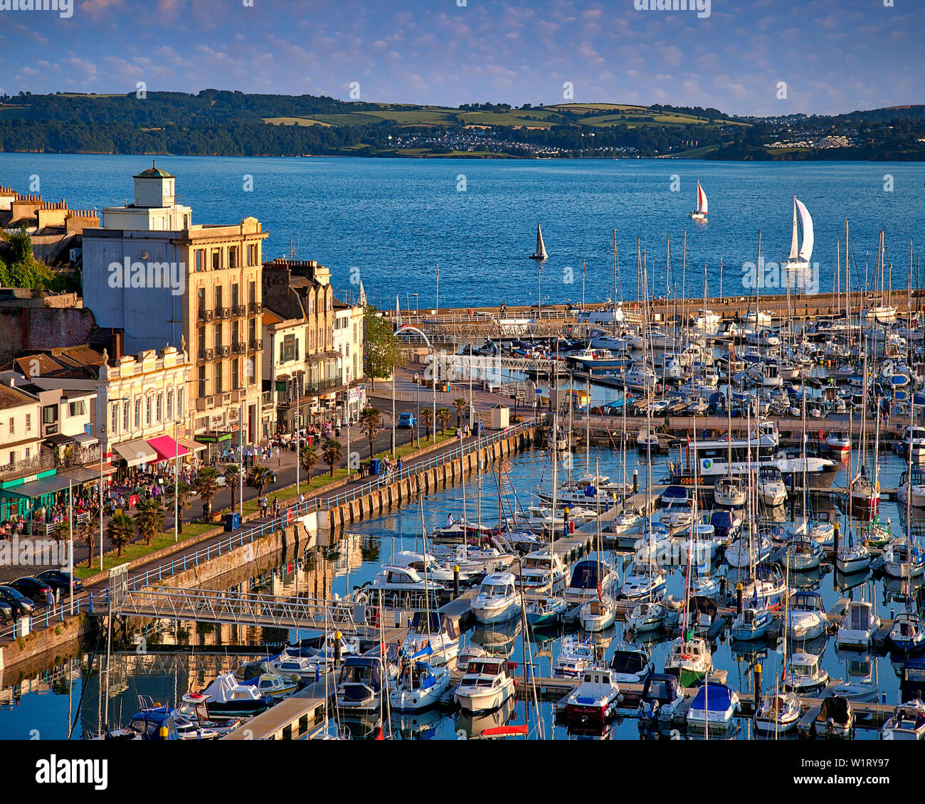 GB - DEVON: Torquay Harbour Foto Stock