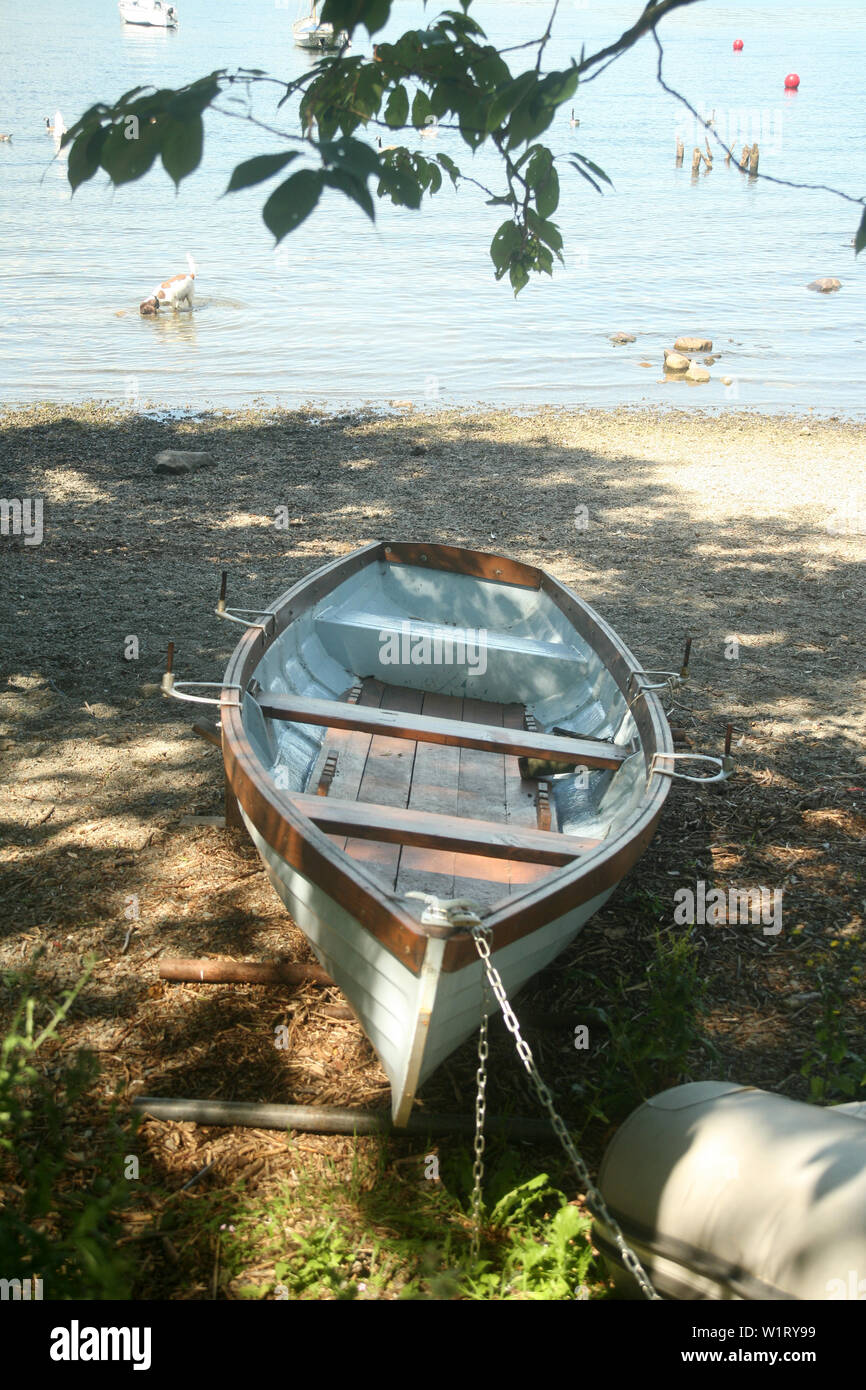 Lago di Windermere, situato nel Parco Nazionale del Distretto dei Laghi, Inghilterra, 2 luglio 2019. Navi e traghetti sul lago di Windermere in Cumbria. ©Ged Noonan/Alamy ne Foto Stock