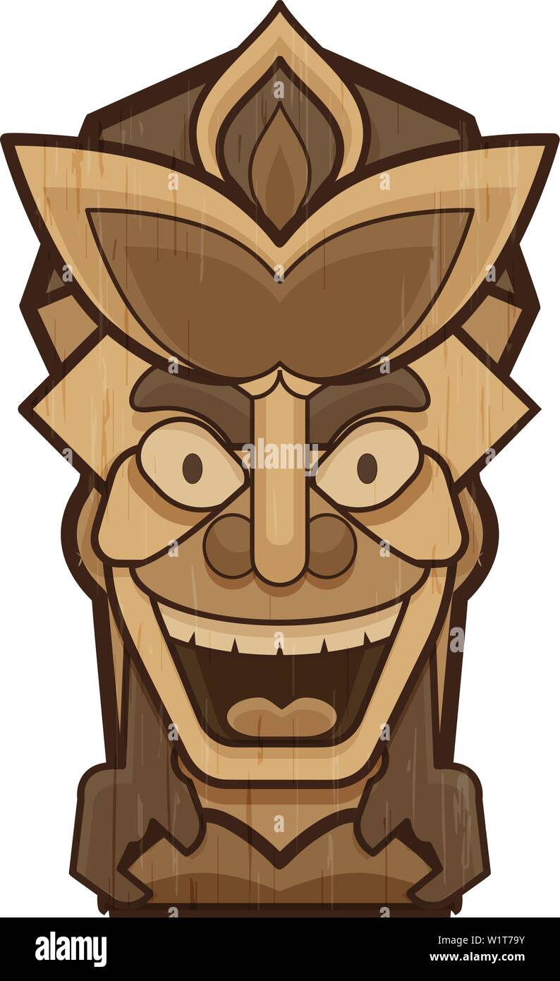 Idolo sorridente icona. Cartoon di idolo sorridente icona vettoriali per il web design isolato su sfondo bianco Illustrazione Vettoriale