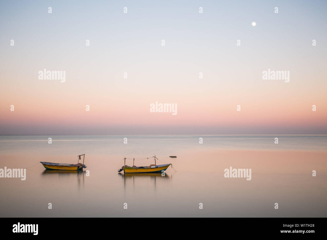Paesaggio di rainbow island Hormuz, Iran, Asia Foto Stock