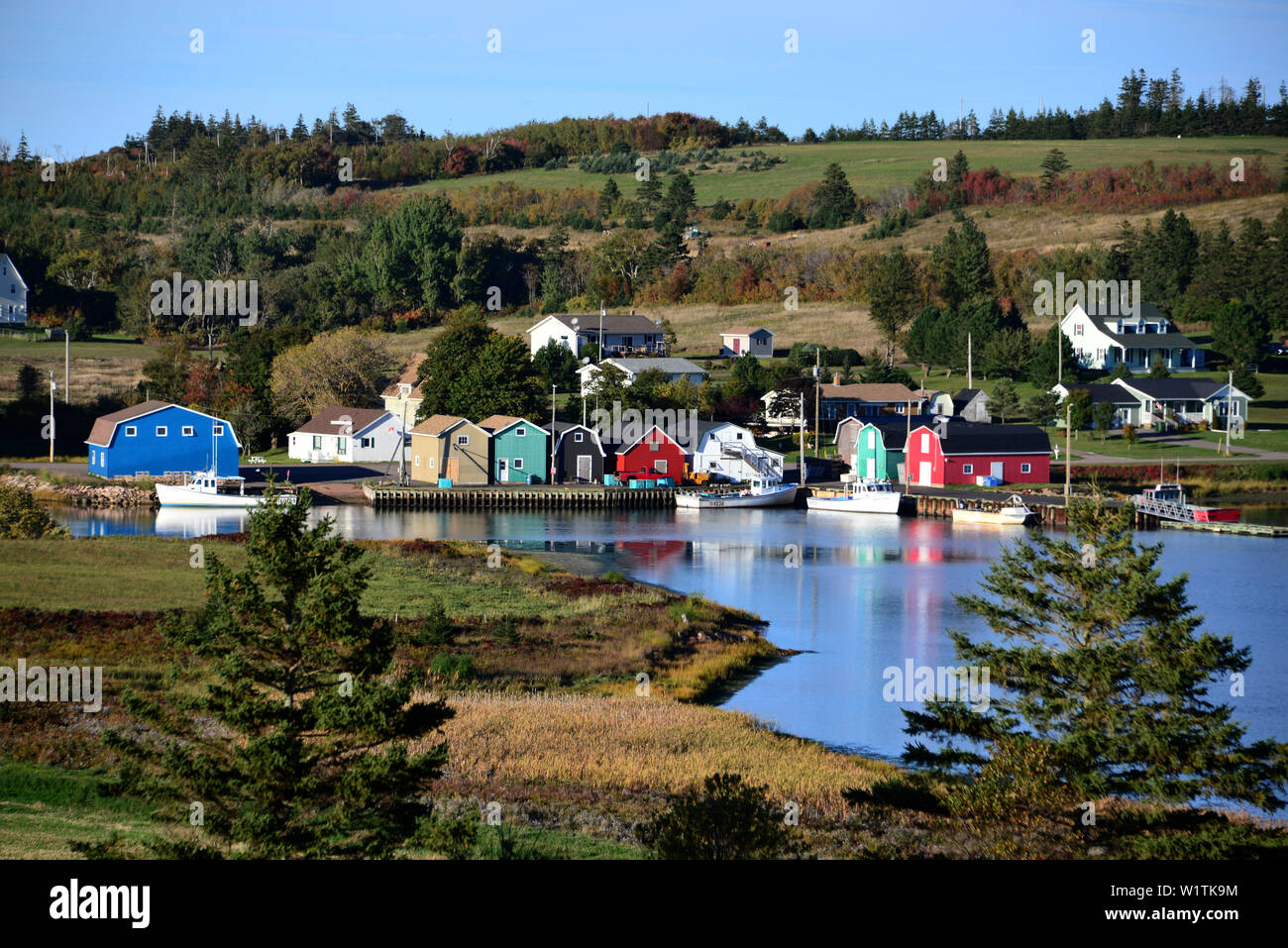 Fiume francese, Prince Edward Island, Canada Foto Stock