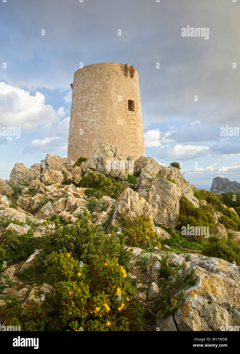 Talaia d'albercutx, Formentor penisola, Maiorca, isole Baleari, Spagna Foto Stock