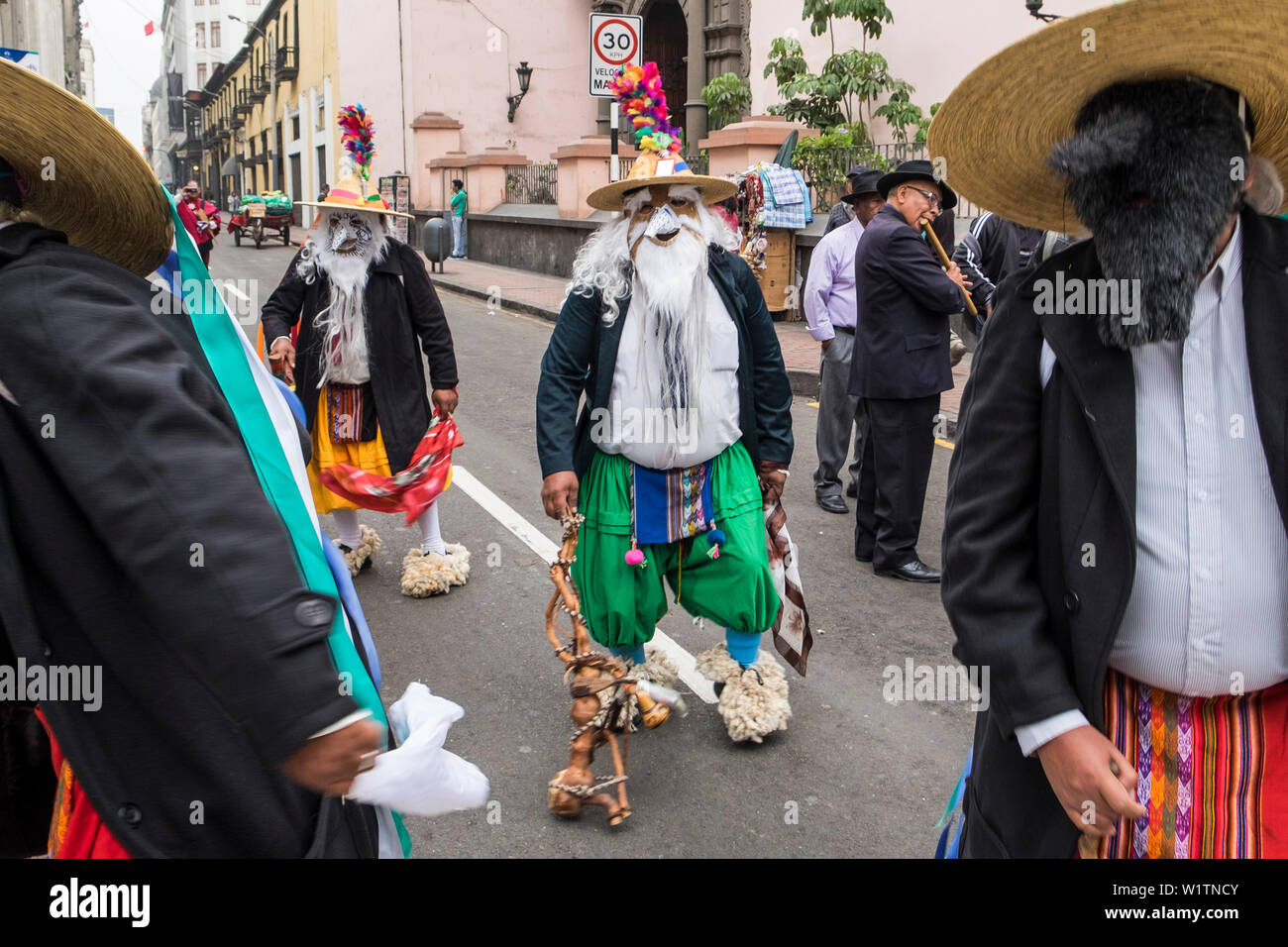 Perù, Lima, festival locale Foto Stock