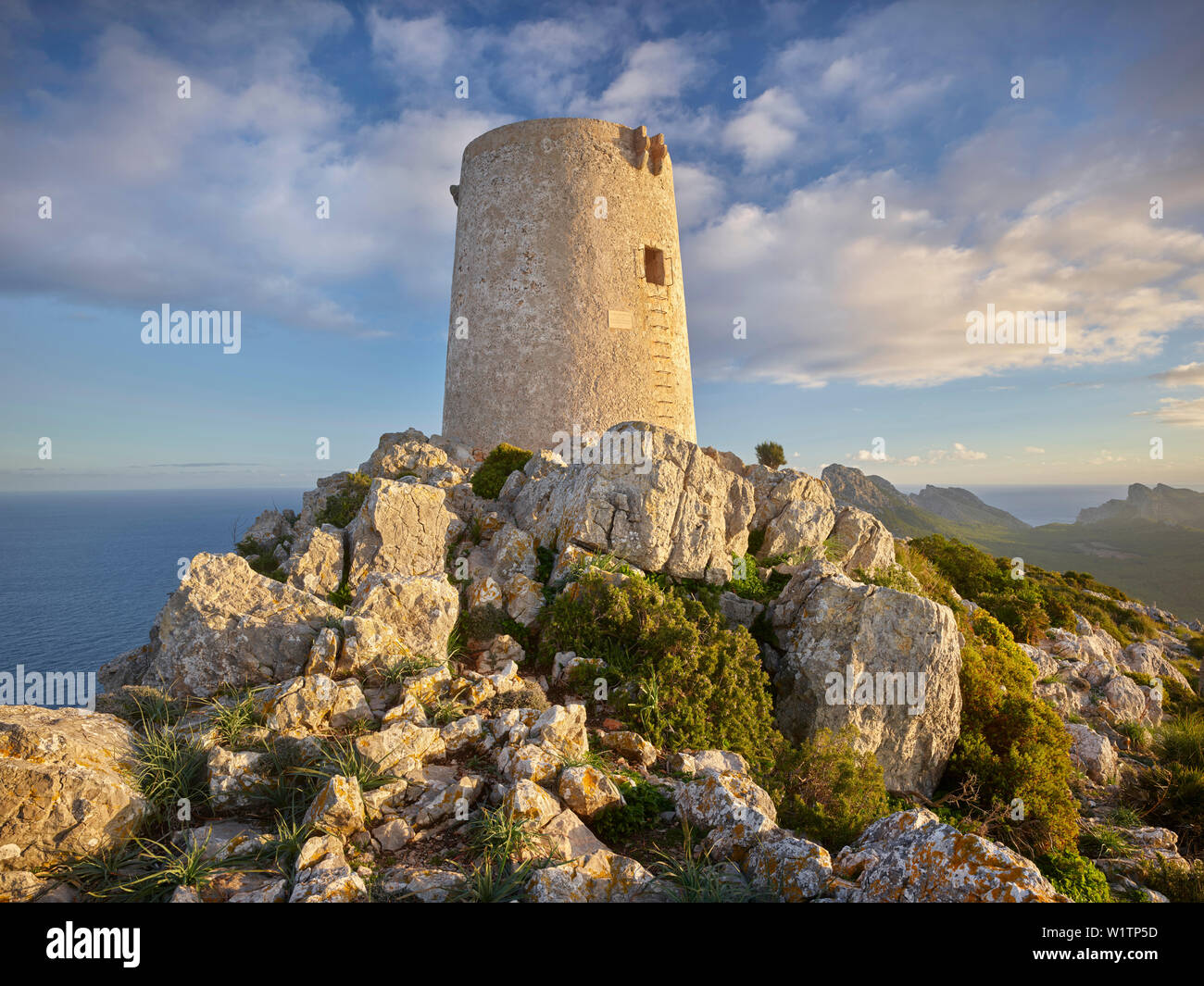 Talaia d'albercutx, Formentor penisola, Maiorca, isole Baleari, Spagna Foto Stock
