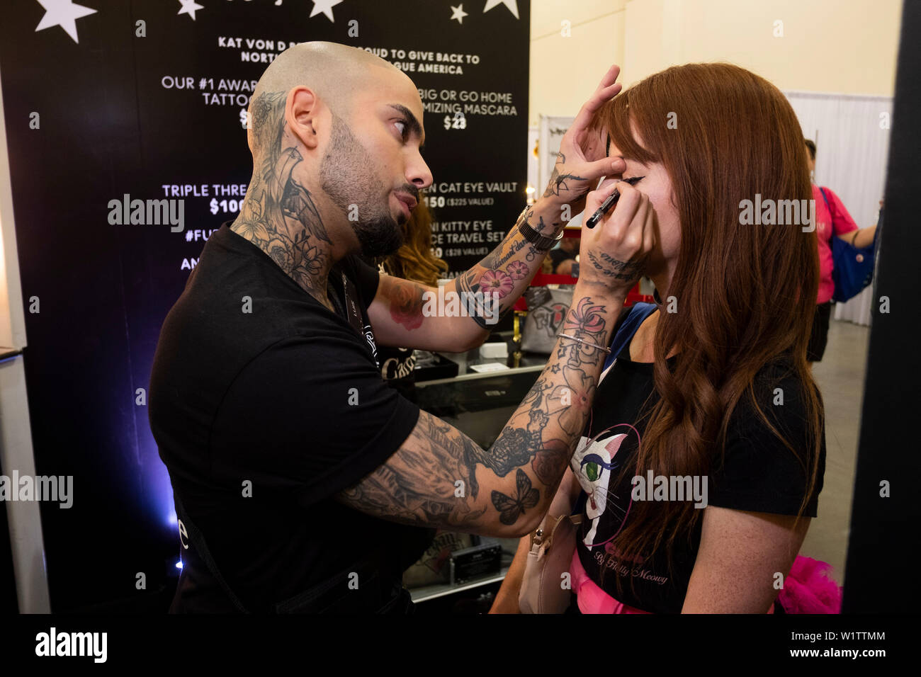 Convenzione CatCon a Pasadena Convention Center, Pasadena, California, Stati Uniti d'America Foto Stock