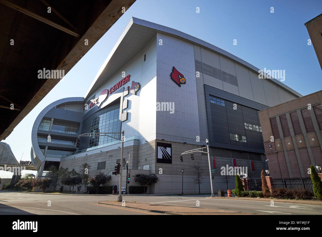Il KFC Yum! Centro di Louisville Kentucky negli Stati Uniti Foto Stock