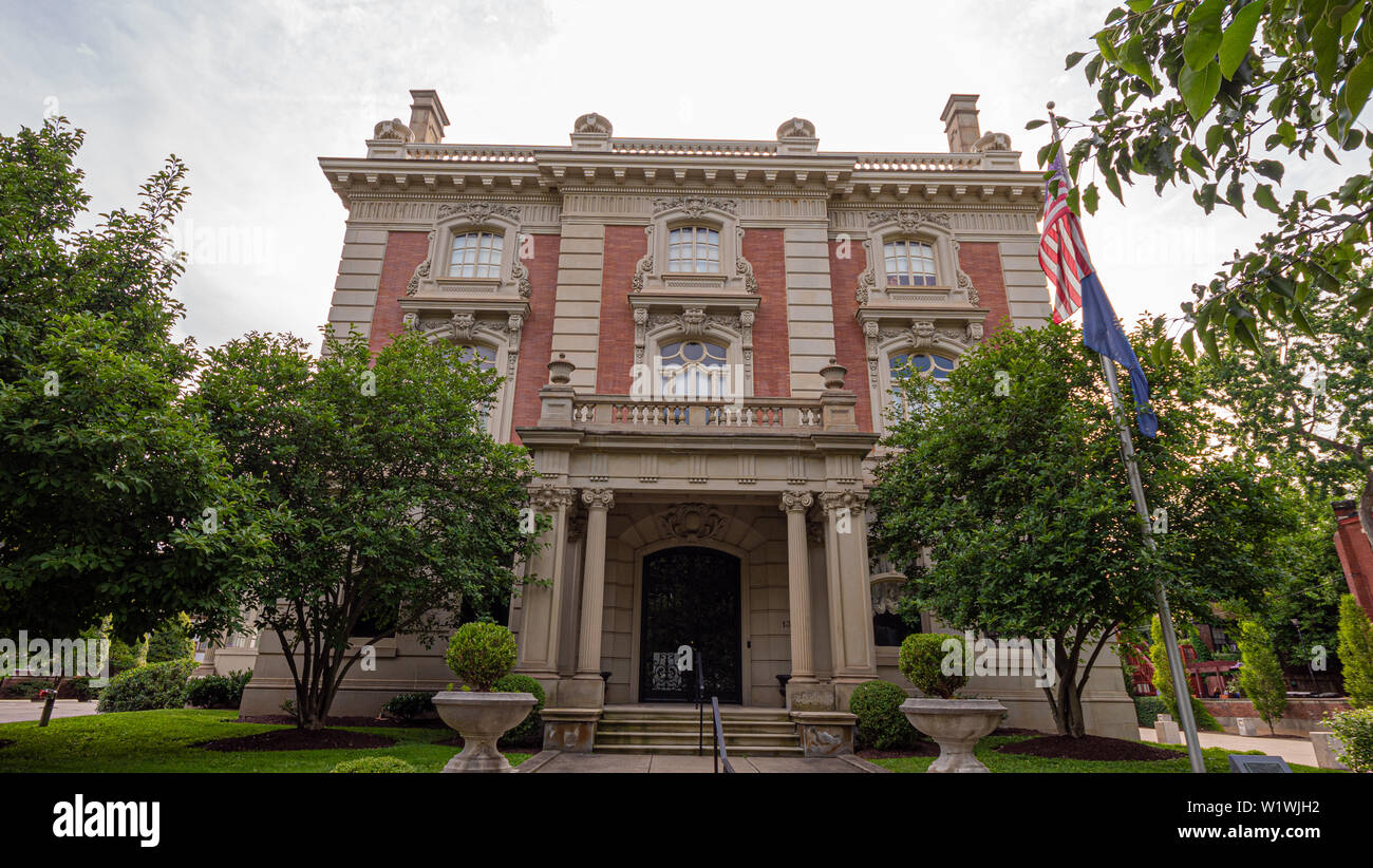 Vecchia storica Louisville district - Louisville. Stati Uniti d'America - 14 giugno 2019 Foto Stock