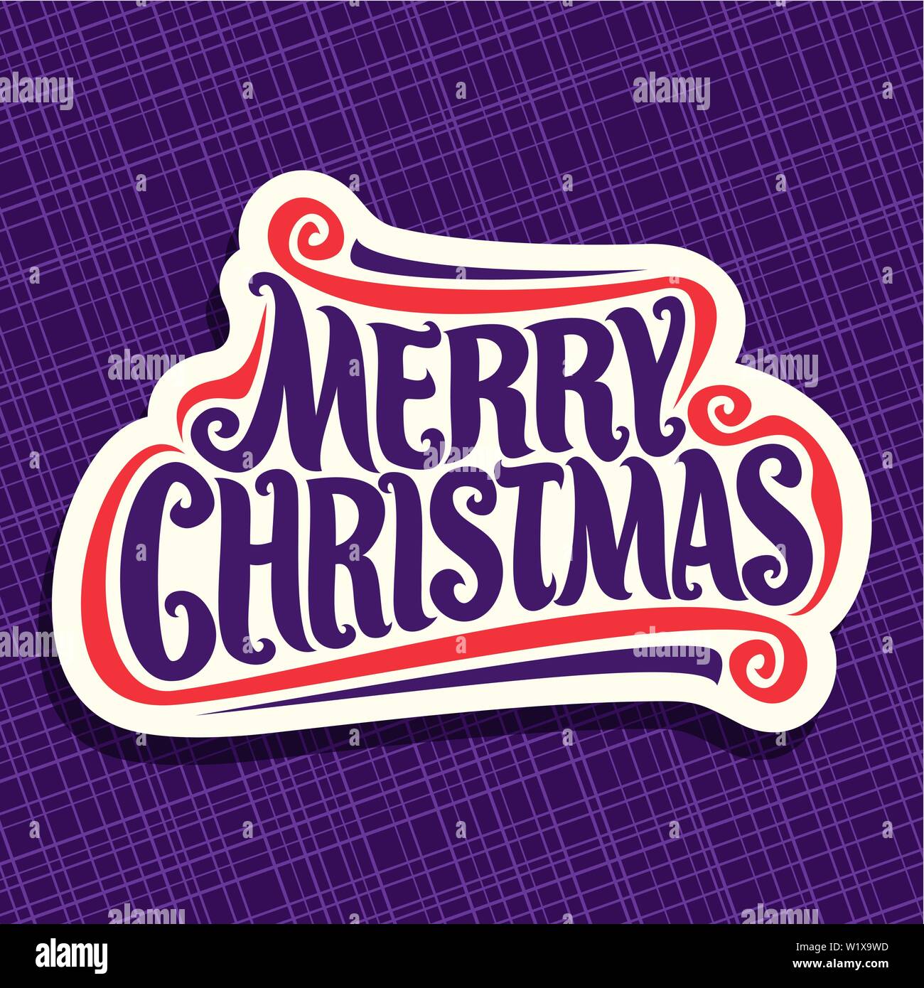 Poster del vettore per il Natale Illustrazione Vettoriale