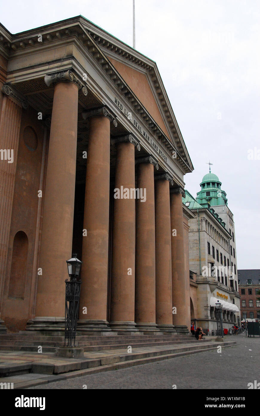 Danimarca Copenhagen calli e canali Foto Stock