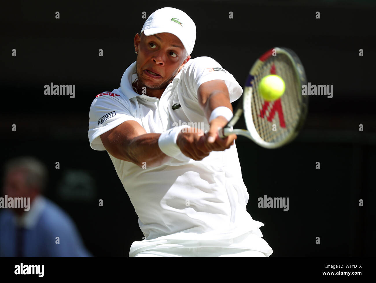 Il torneo di Wimbledon, Londra, Regno Unito. 4 luglio 2019. Wimbledon Tennis campionati, Londra, Regno Unito. Jay Clarke, Gran Bretagna, 2019 Credit: Allstar Picture Library/Alamy Live News Credito: Allstar Picture Library/Alamy Live News Foto Stock