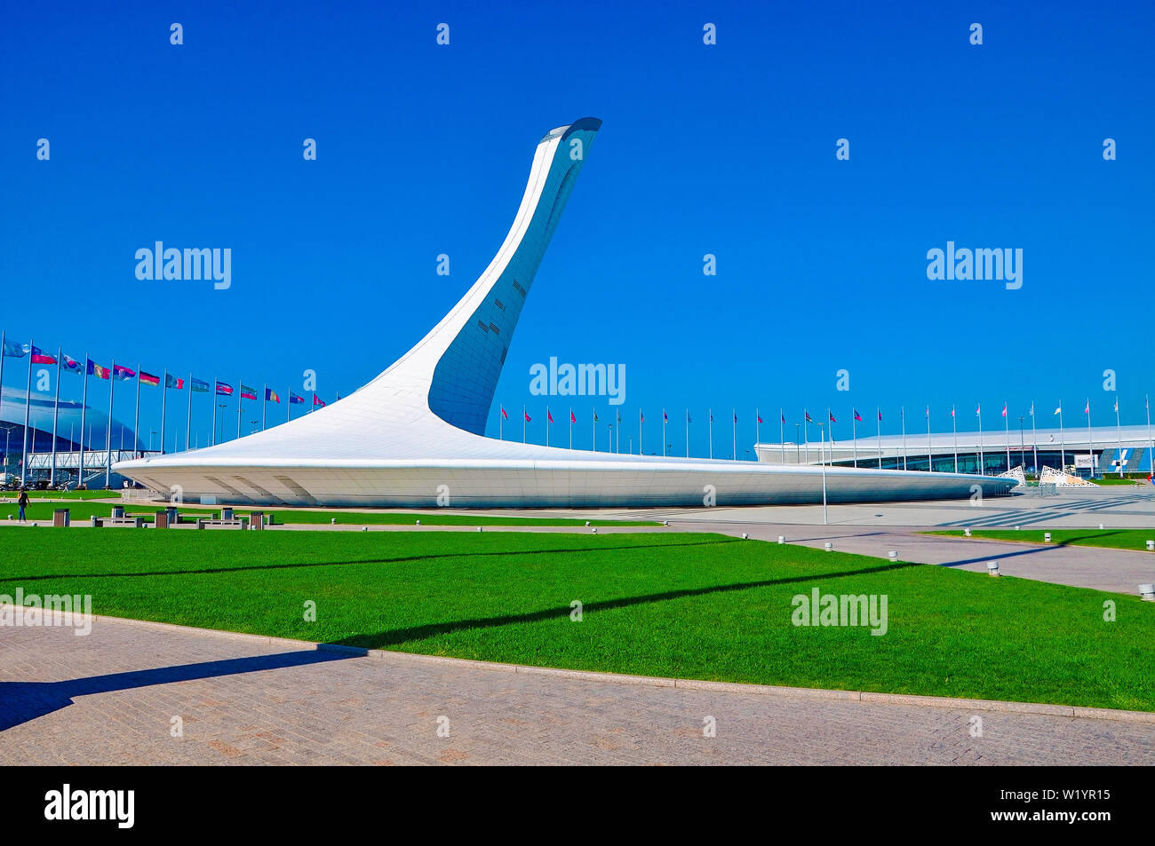 Russia, Sochi - 14 ottobre 2018-Stadium Arena Big in Imereti resort Foto Stock