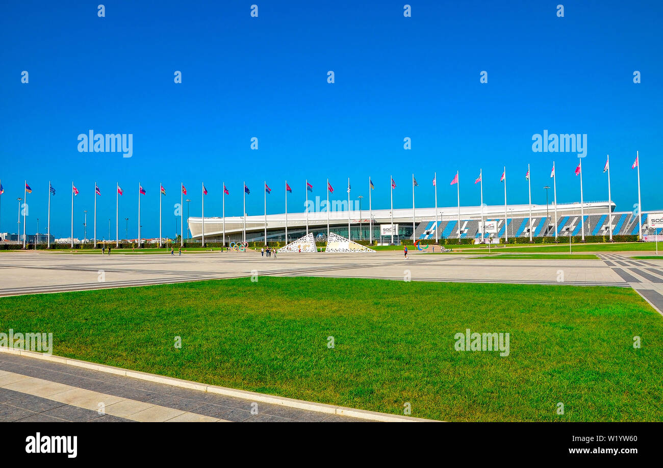 Tennis Academy a Sochi Olympic Park. Foto Stock