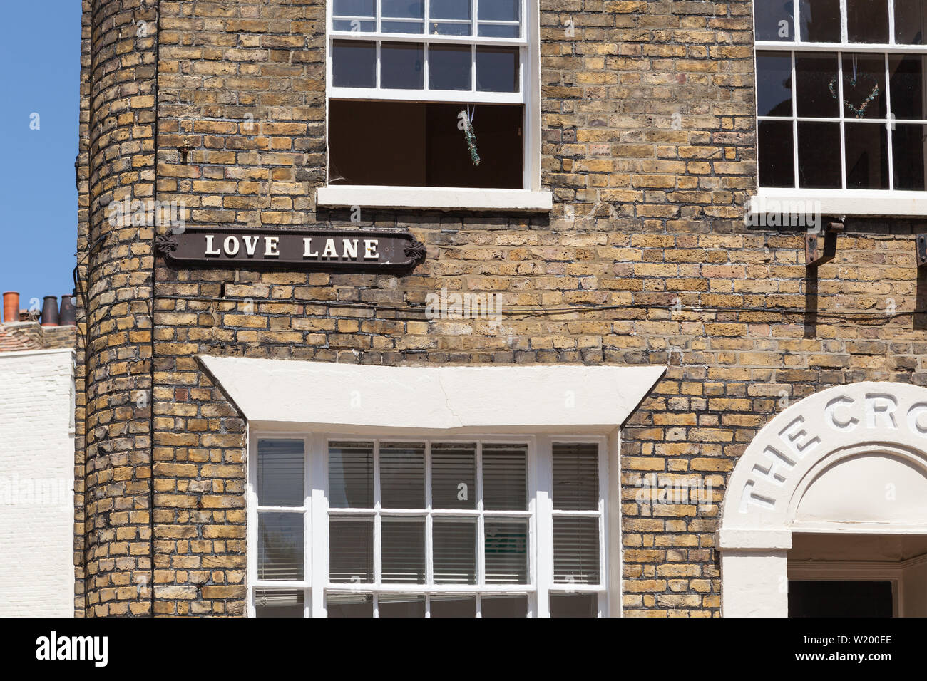 Amore Lane, Margate, Città Vecchia, Kent, England, Regno Unito Foto Stock