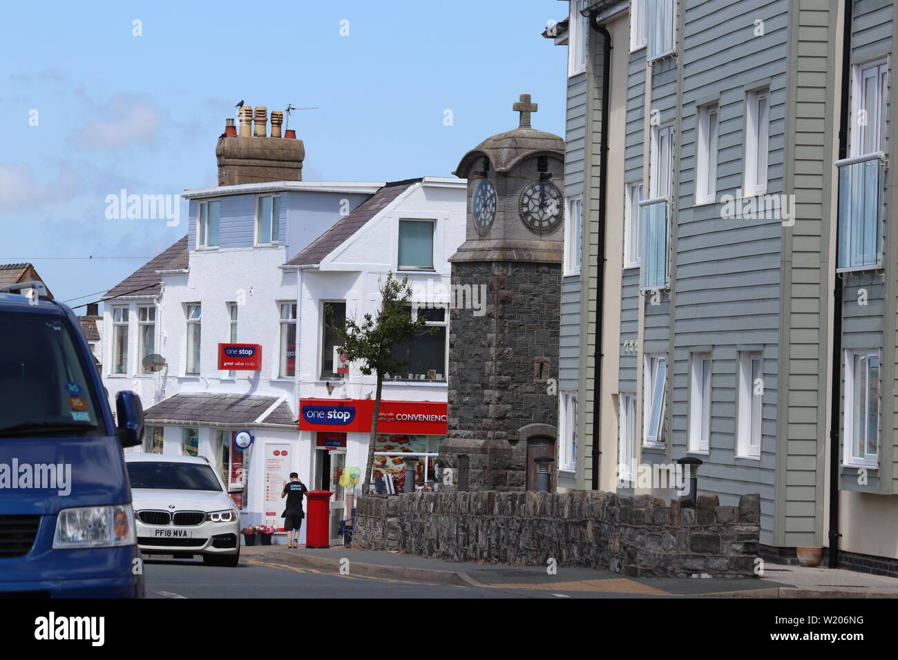 Rhoseigr è un villaggio sul lato sud-ovest di Anglesey Wales Credit : Mike Clarke Alamy Foto d'archivio Foto Stock