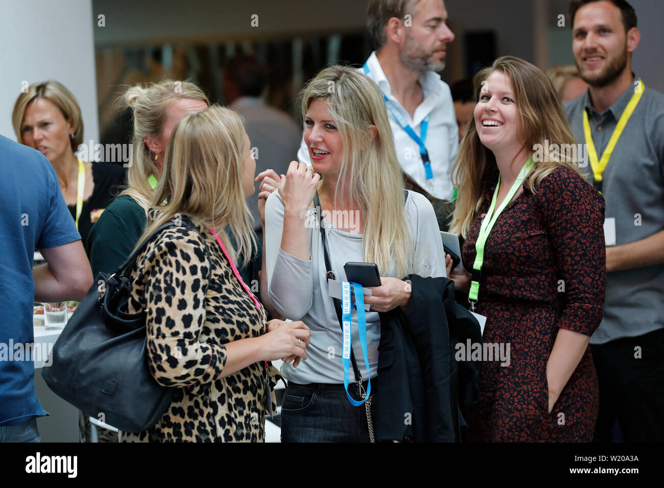 HOOFDDORP, 04-07-2019, Capo Ufficio, Sanoma Media sessione estiva. Foto Stock