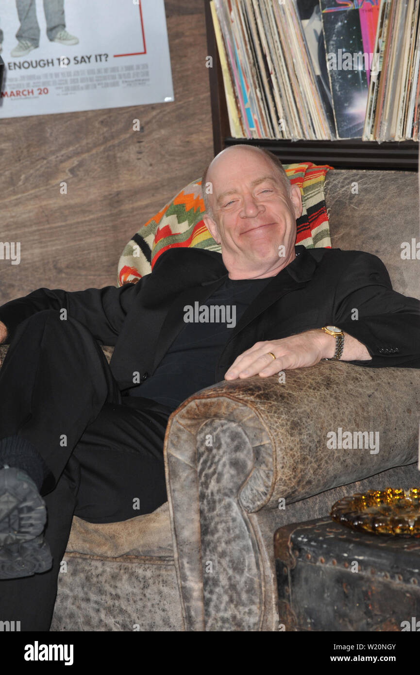 LOS ANGELES, CA. 17 marzo 2009: JK Simmons presso il Los Angeles premiere del suo nuovo film "ti amo, Man' al Mann del villaggio del teatro, Westwood. © 2009 Paul Smith / Featureflash Foto Stock