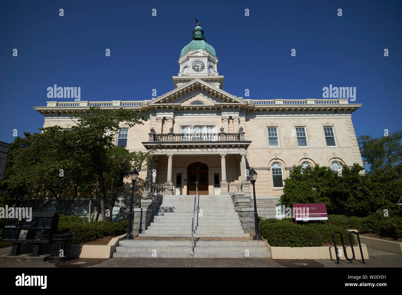 Athens City Hall Georgia USA Foto Stock