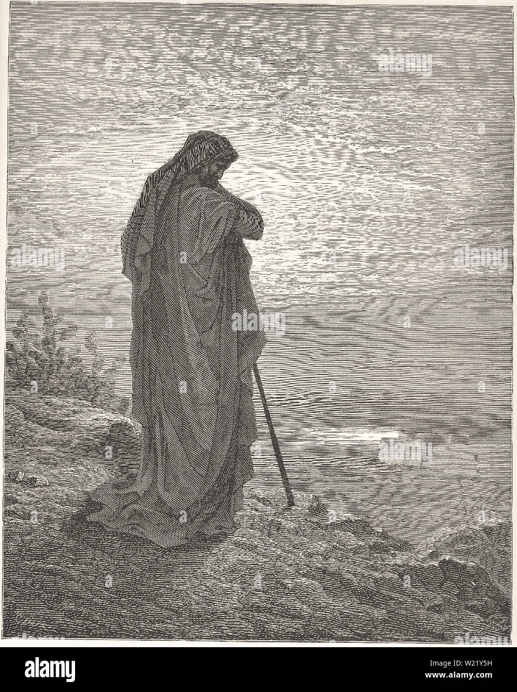 Gustave Doré - profeta Amos Foto Stock