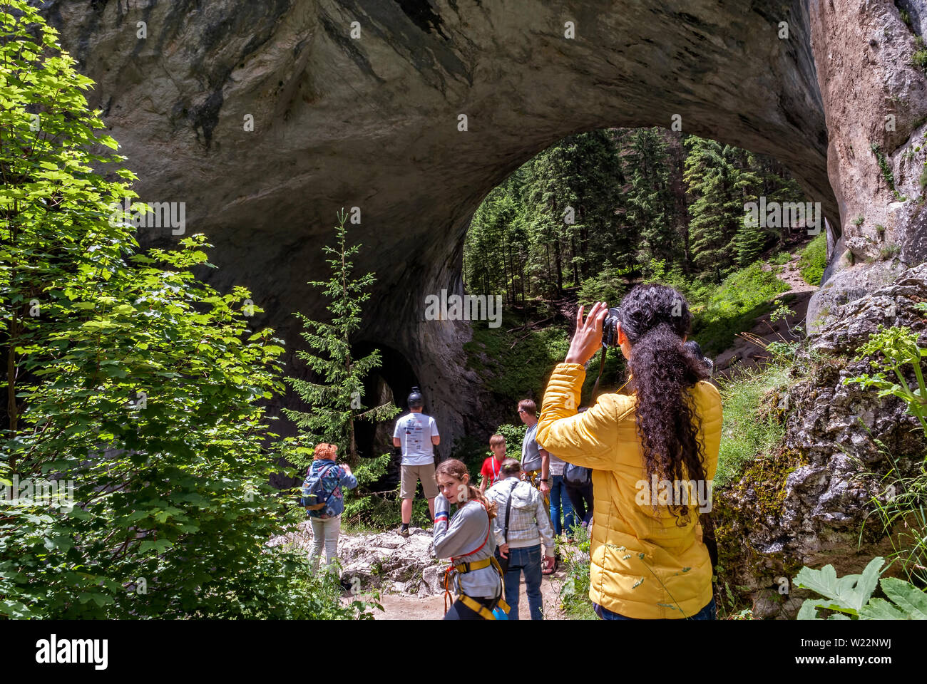 Fenomeno naturale;Chudnite ponti;montagne Rodopi;la Bulgaria; Foto Stock