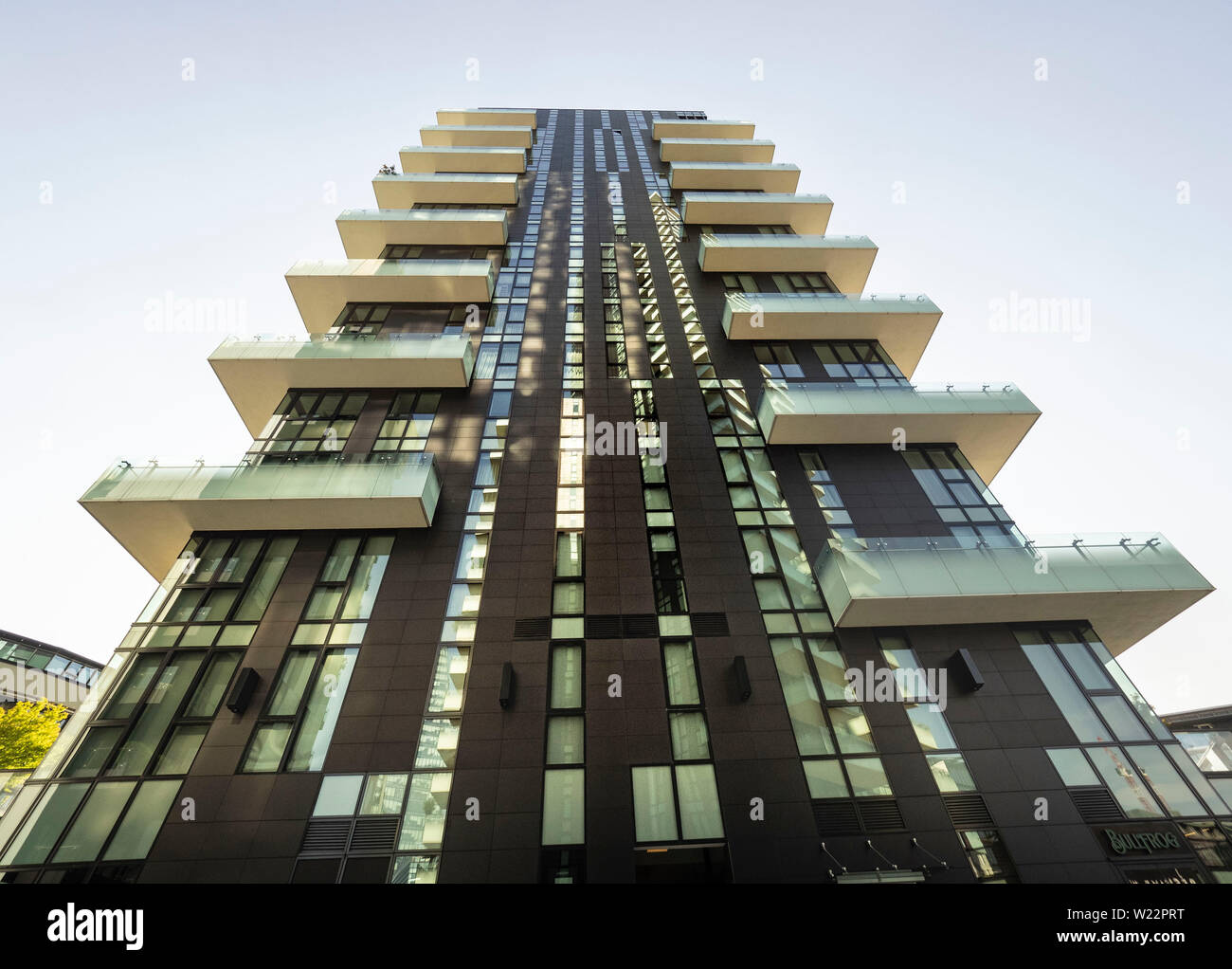 Milano, Italia, Luglio 4, 2019: Nuova Porta Nuova, distretto moderno skycraper, Lombardia, Italia. Foto Stock