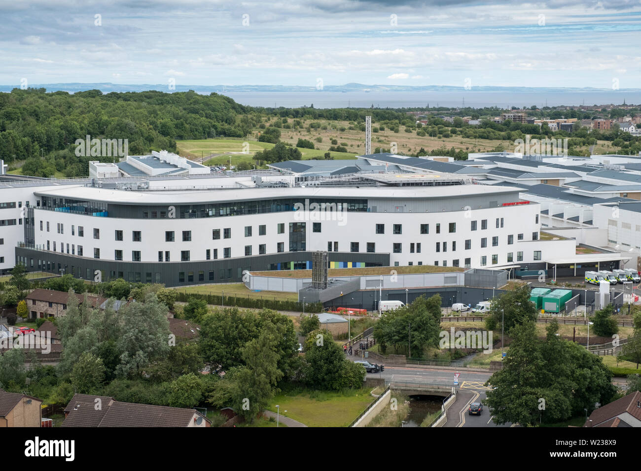 Il nuovo ospedale reale per i bambini e per i giovani poco Francia, Edimburgo Foto Stock