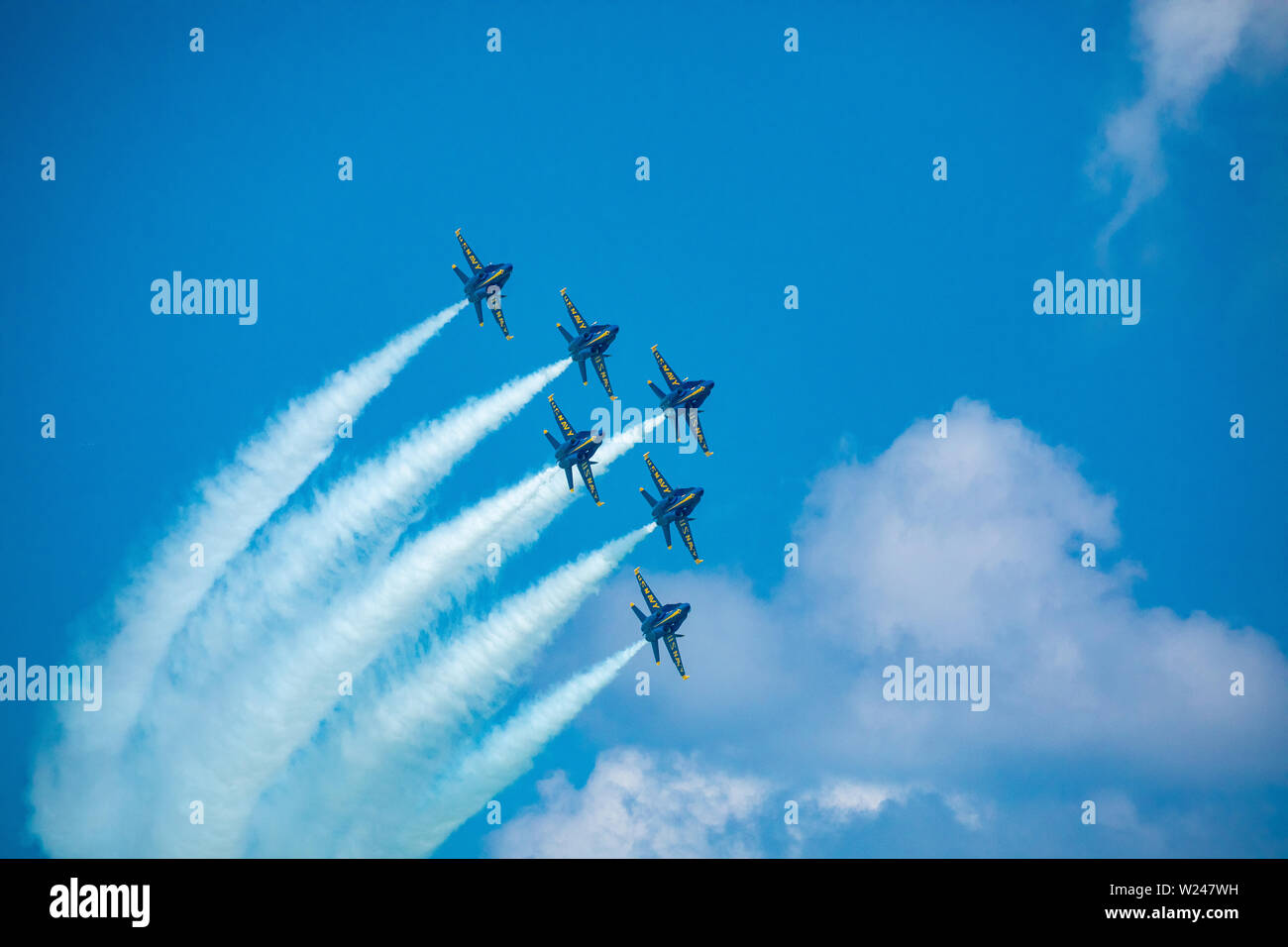 Blue Angels Fighters Foto Stock