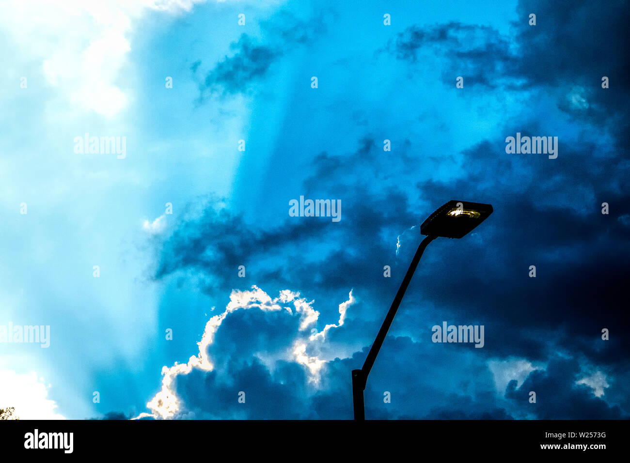 Tempo tempestoso Foto Stock