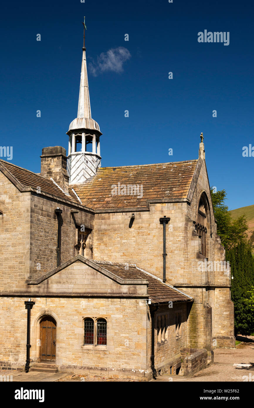 Regno Unito, Cumbria, York, Loftus Hill, York cappella della scuola progettato dagli architetti di Lancaster Austin e Paley, esterno da Busk Lane Foto Stock