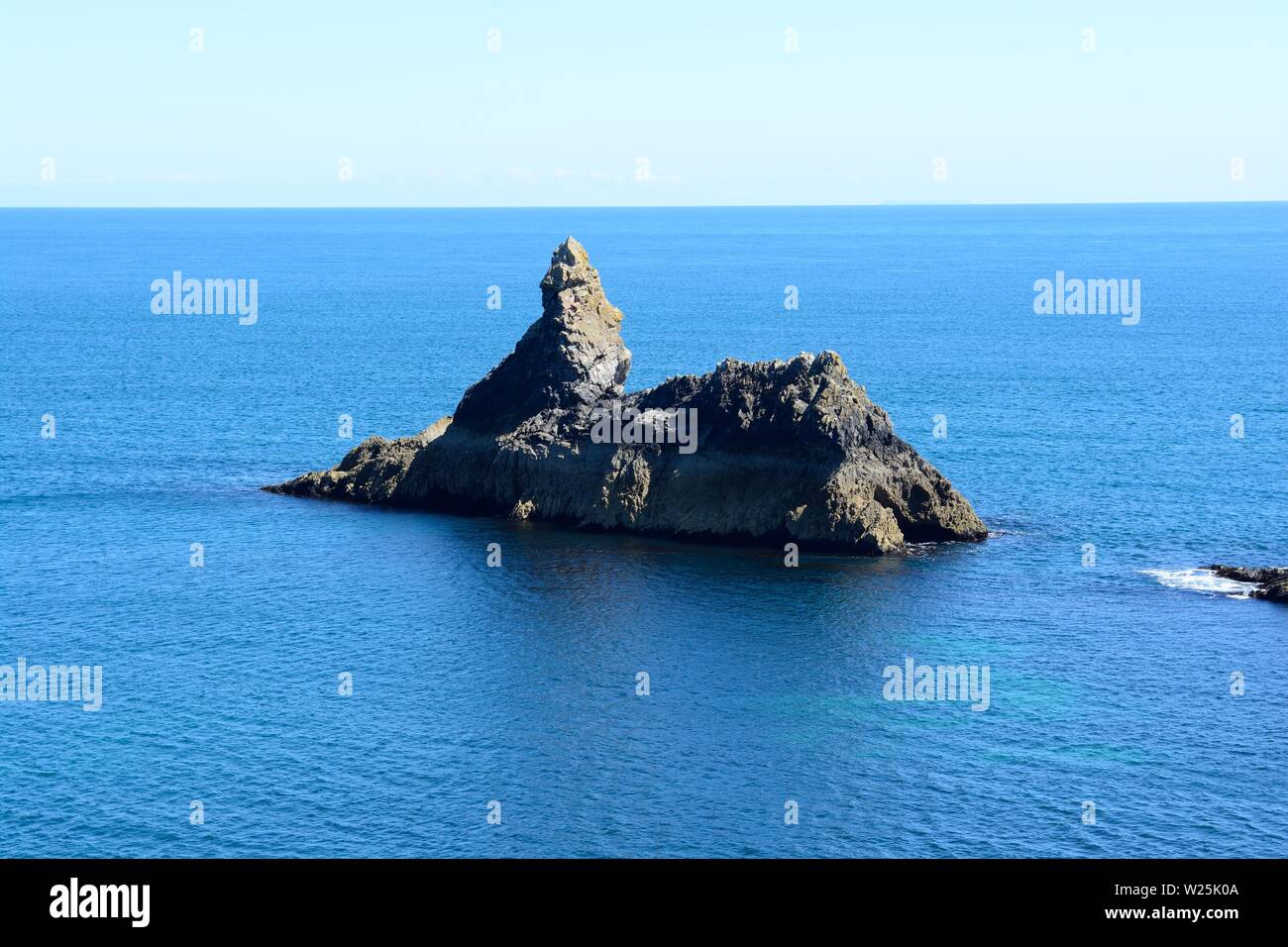 Chiesa Rock Broadhaven South Pembrokeshire Coast National Park Galles Cymru REGNO UNITO Foto Stock