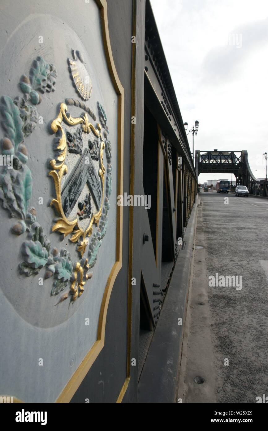 Corporation Bridge, Grimsby Foto Stock