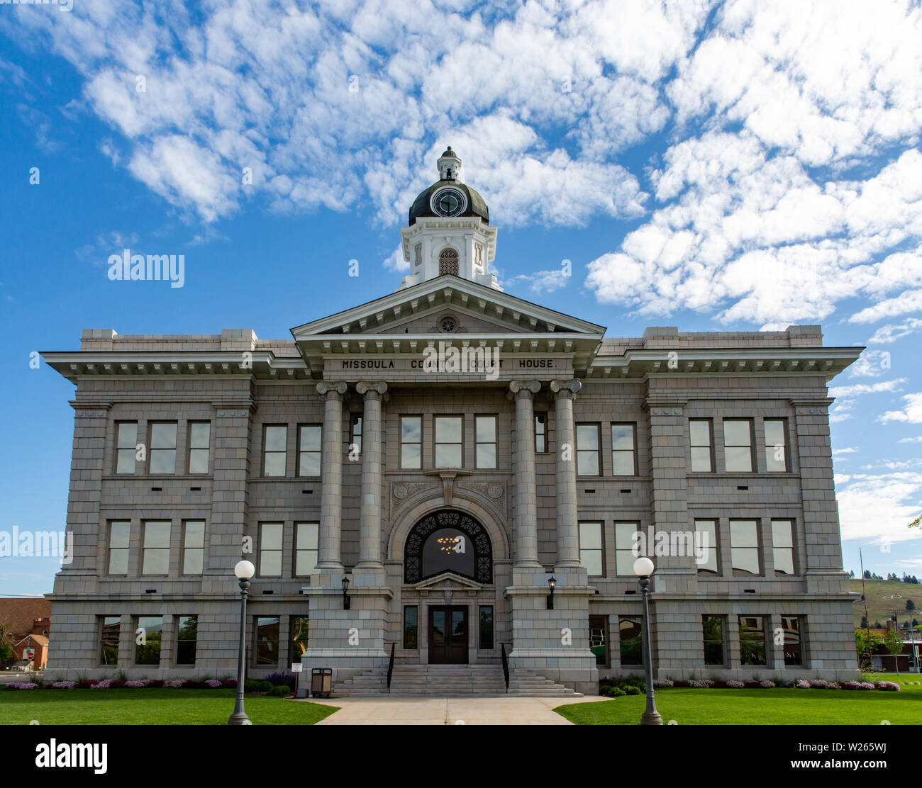 Missoula County Courthouse in Missoula Montana Foto Stock