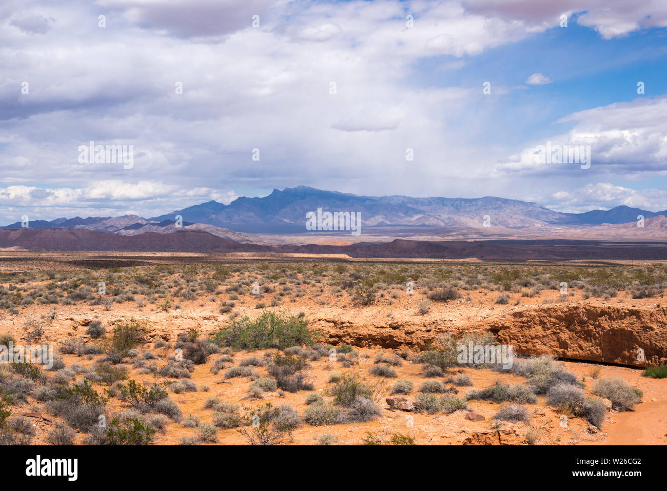 La Valle del Fuoco del parco statale, Nevada, Stati Uniti d'America. Foto Stock