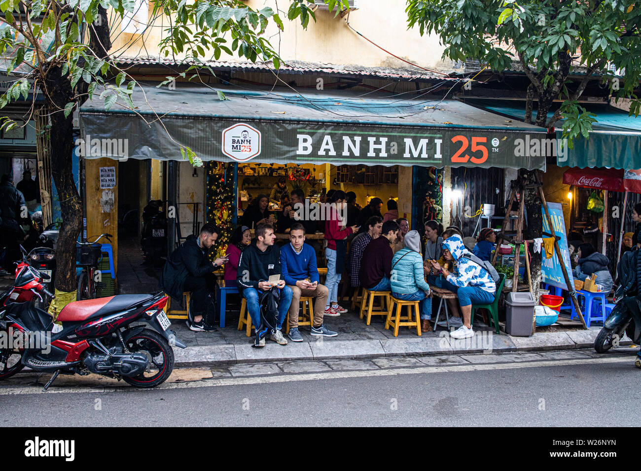 Banh Mi 25, Hanoi, Vietnam Foto Stock