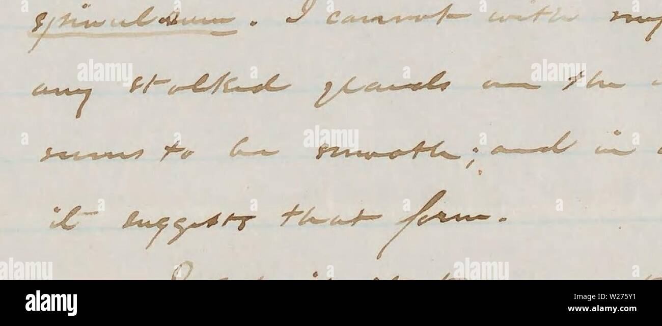Immagine di archivio da pagina 42 di Ciro Guernsey Pringle lettere a. Ciro Guernsey Pringle lettere a George Edward Davenport, 1873-1900 (compreso) CyrusGuernseyPr00Prin Anno: 1873 A-uf -Jls/ yz' /:  , -V-K/. 77t CTfz..,. A-yzi-tC /&lt;5 7i/.-"y&LT;' -&LT;-&LT; f- '--- y e- ' / Foto Stock