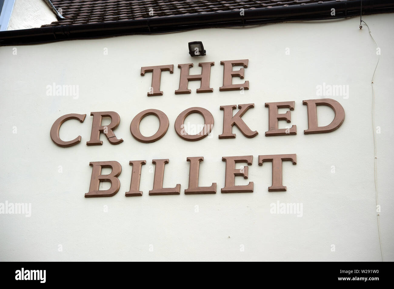 Crooked Billet, pub vecchio Leigh, Leigh-on-Sea, Essex, Inghilterra, Regno Unito Foto Stock