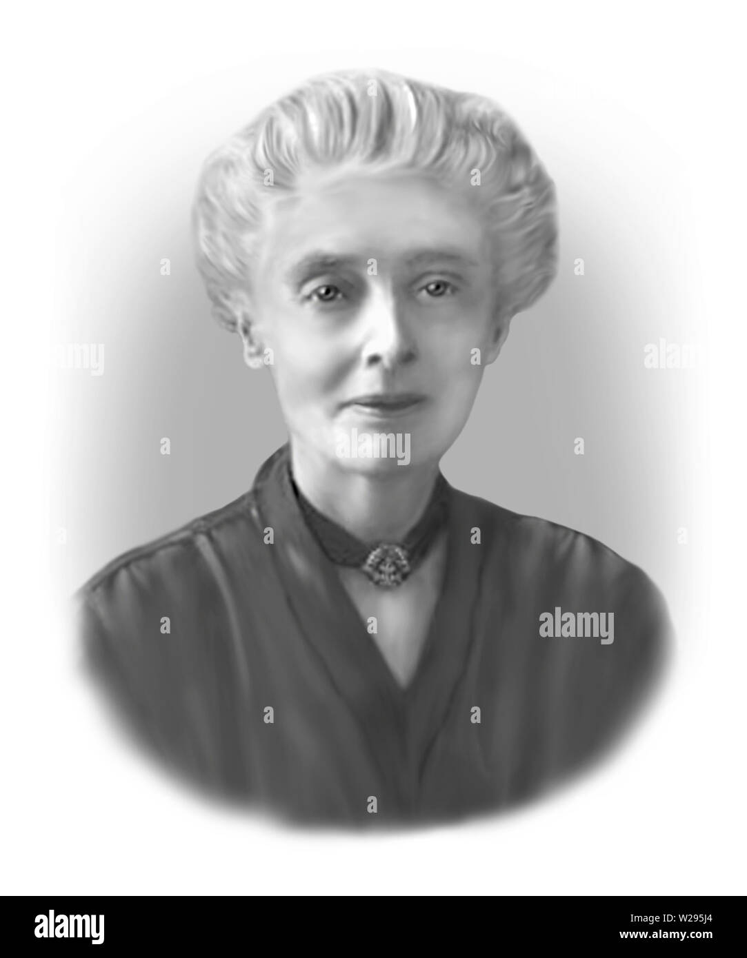 Beatrice Webb 1858-1943 inglese sociologo economista riformatore sociale Foto Stock