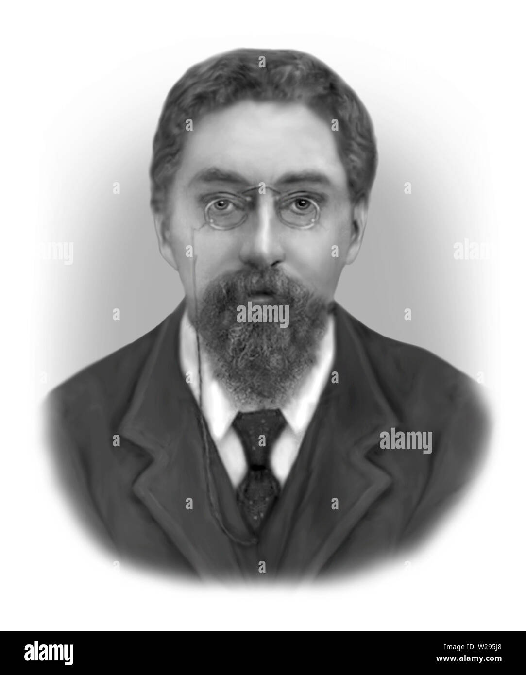 Sidney Webb Parigi 1859-1947 economista britannico Riformista Sociale Foto Stock