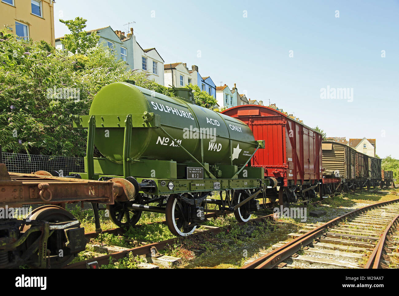 Materiale rotabile Foto Stock