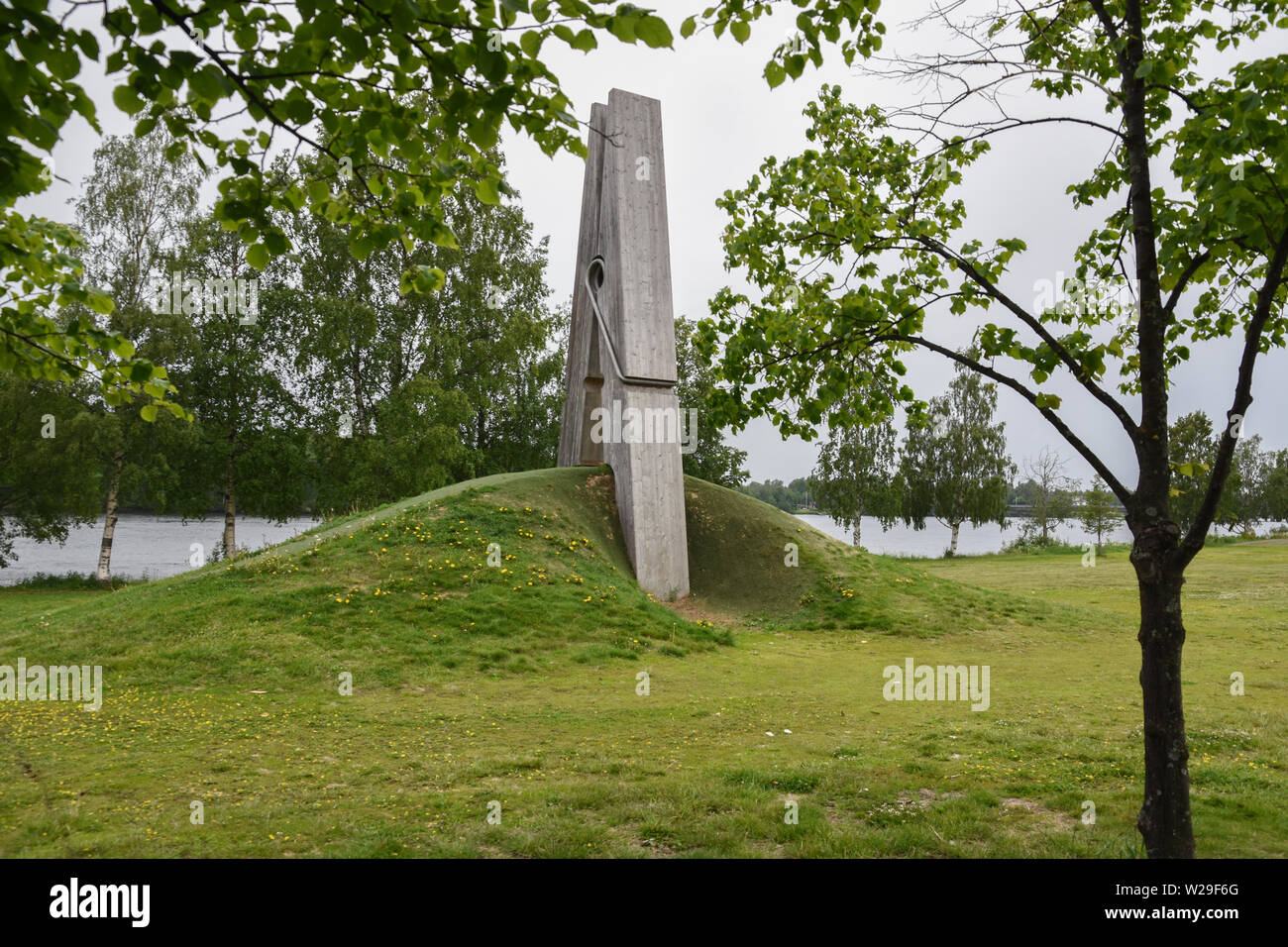 'Skin 4' dall'artista Mehmet Ali Uysal a Umeå Arts Campus a Umeå, Svezia Foto Stock