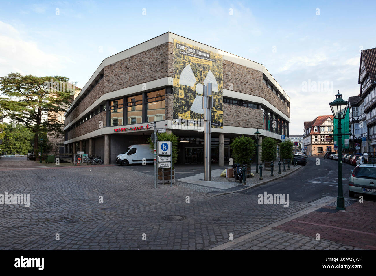 Museo storico di Hannover nella città vecchia Foto Stock