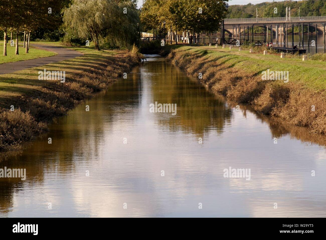 Parco E VOLUME RICREATIVO 1: Boyd Park di New Brunswick, New Jersey. Foto Stock