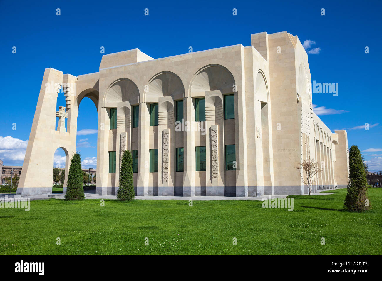 Armenia, Echmiadzin complessa Foto Stock