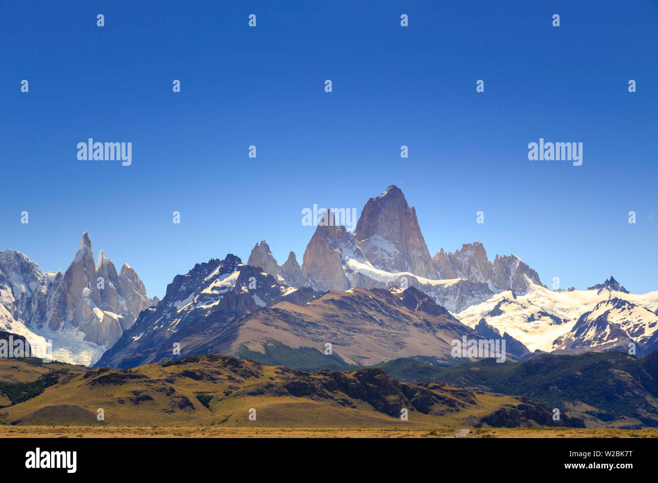 Argentina, Patagonia, El Chalten, parco nazionale Los Glaciares Foto Stock