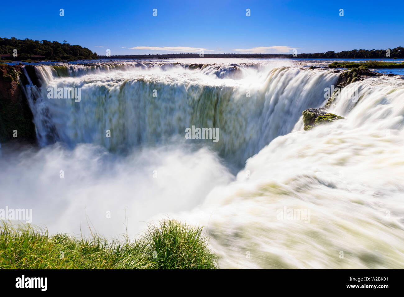 Argentina, Iguazu Falls National Park, (Sito UNESCO), la Gola del Diavolo Foto Stock