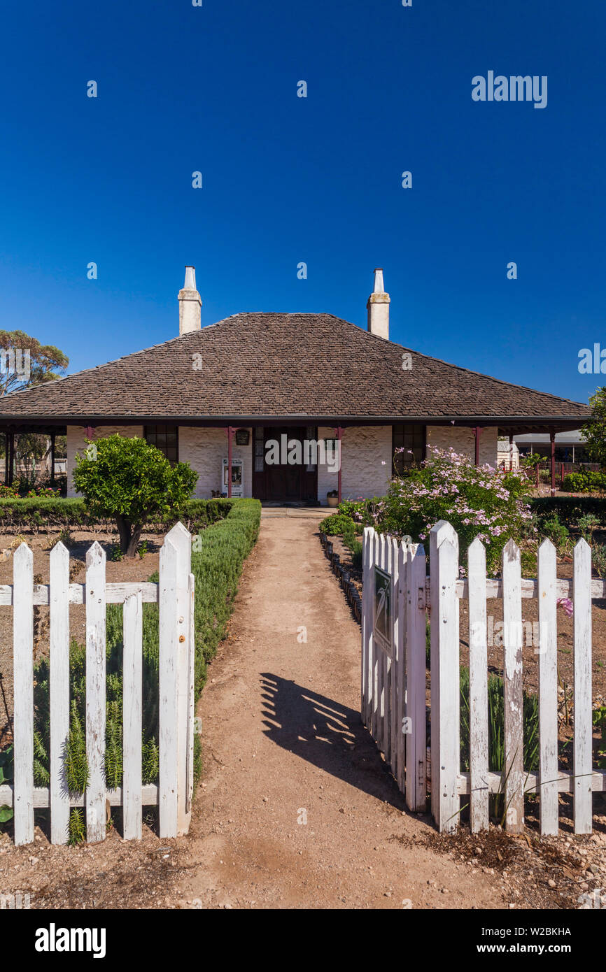 In Australia, in Sud Australia, Yorke Peninsula, Kadina, Azienda agricola capannone Museo, Casa Matta, casa storica, esterna Foto Stock
