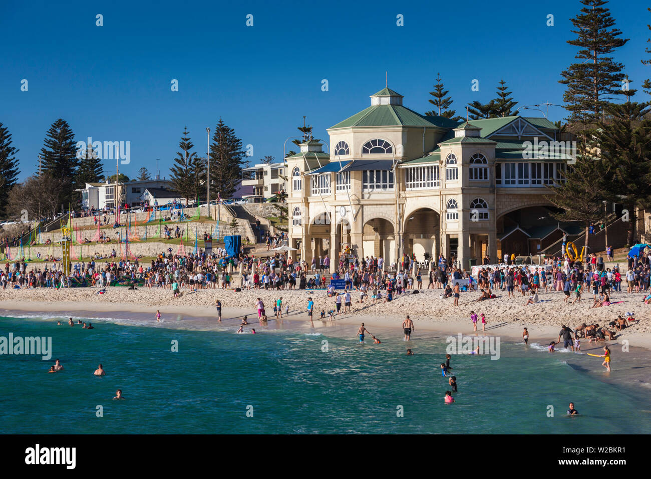 Australia, Australia occidentale, Cottesloe, Cottesloe Beach Pavillion Foto Stock